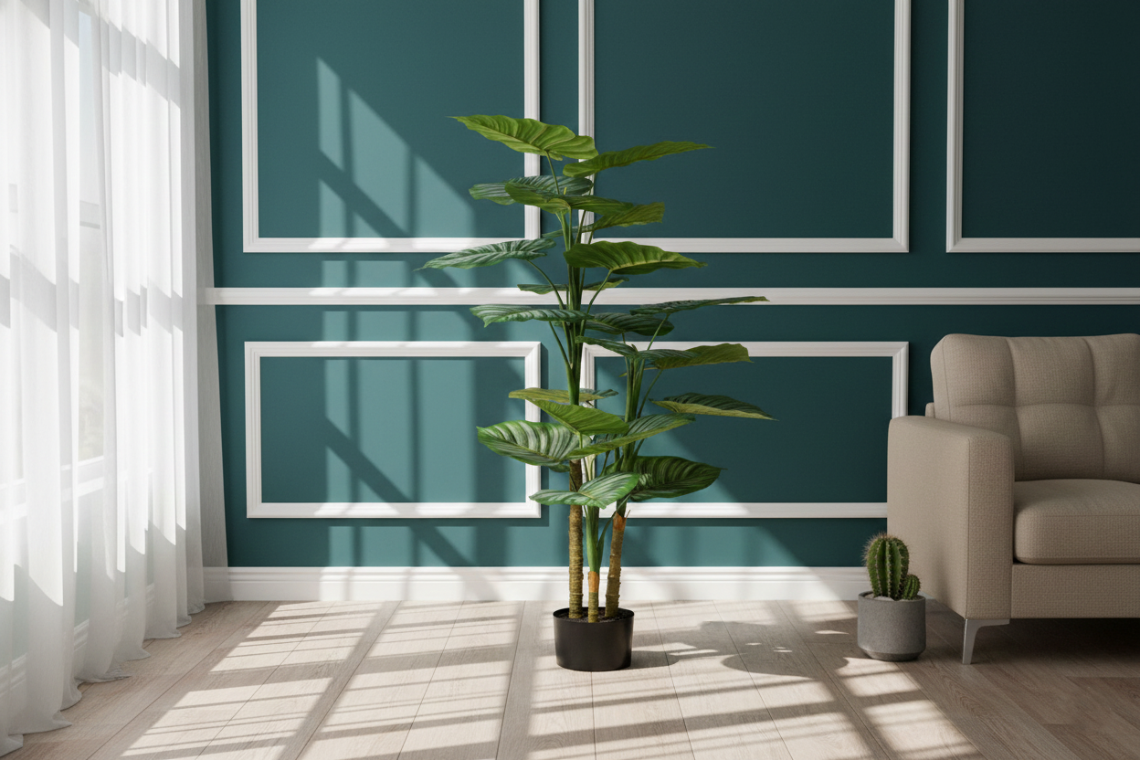 Artificial Pothos Plant, 150 cm – Lifelike Indoor Hanging or Decorative Plant